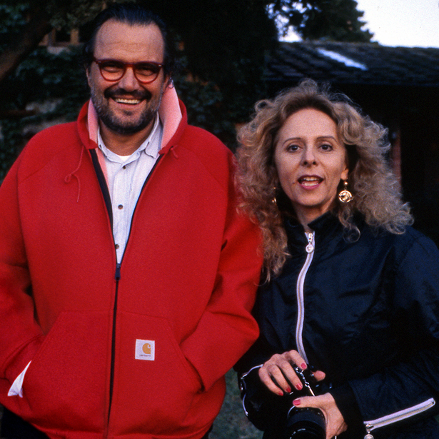 Fiorella Gentile and Oliviero Toscani