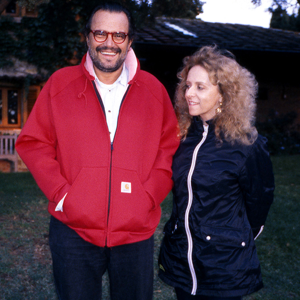 Fiorella Gentile and Oliviero Toscani