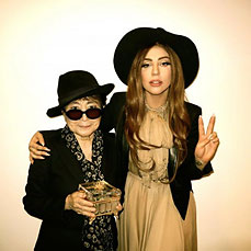 YOKO ONO LADY GAGA